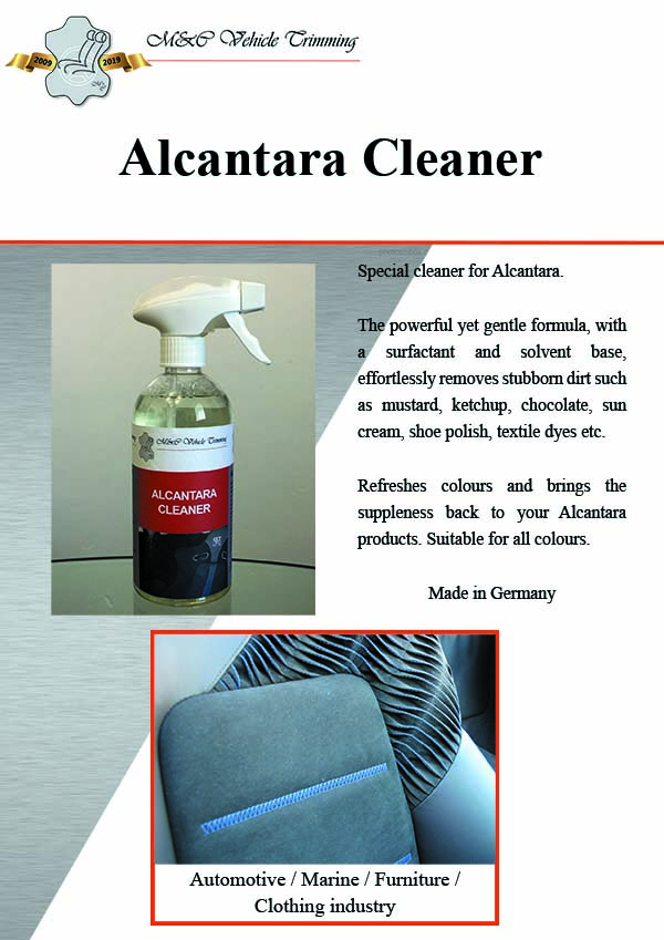 Alcantara cleaner
